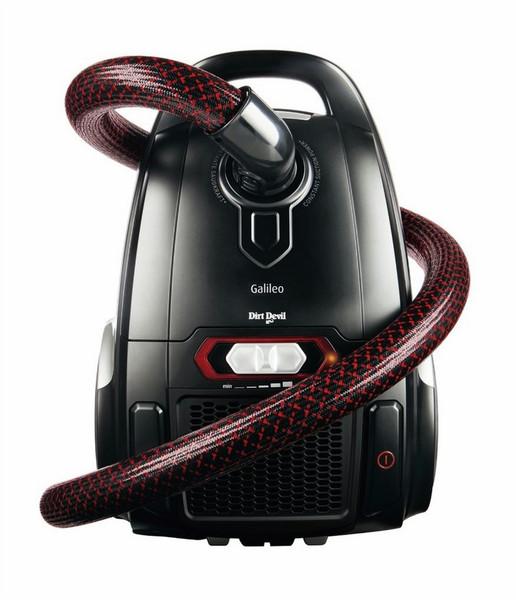 Dirt Devil Galileo M8000-8 Zylinder-Vakuum 2l 1000W Schwarz, Rot