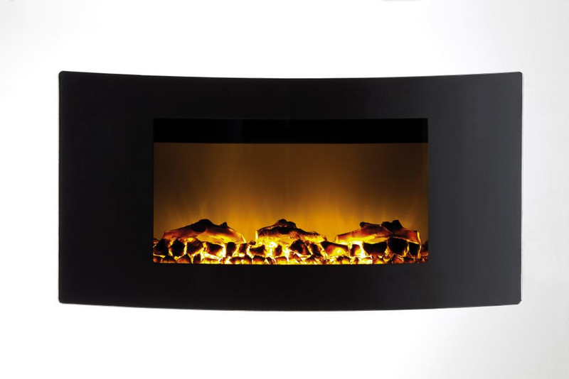 Ardes M370 Wall-mountable fireplace Elektro Schwarz
