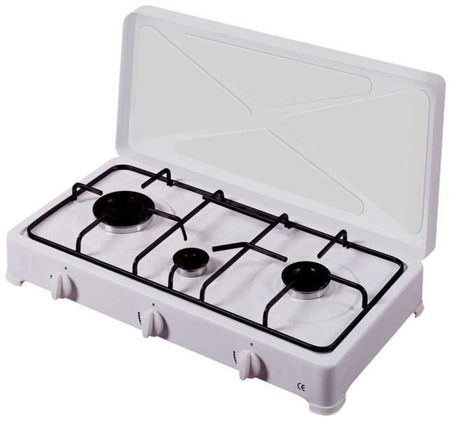 Vitrokitchen 300BB Tabletop Gas White hob