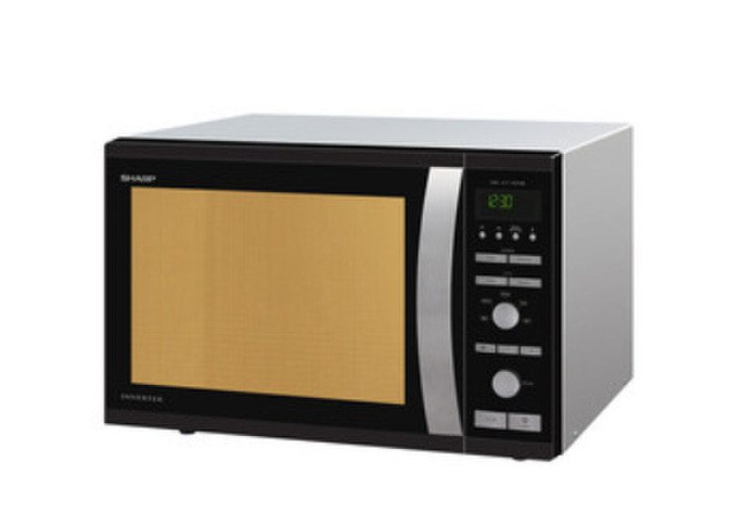 Sharp Home Appliences R-941BKW Countertop 40L 1050W Black microwave