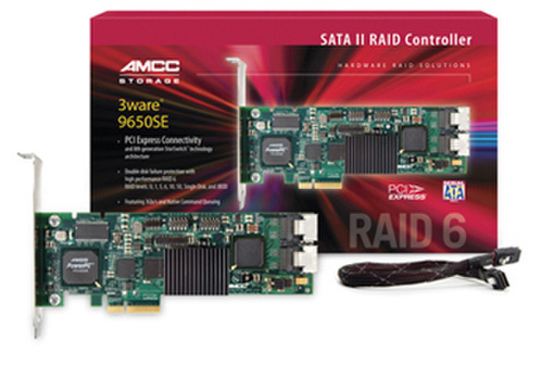 Rorke Data 9650SE-12ML PCI Express to Serial ATA II Hardware RAID Controllers Featuring