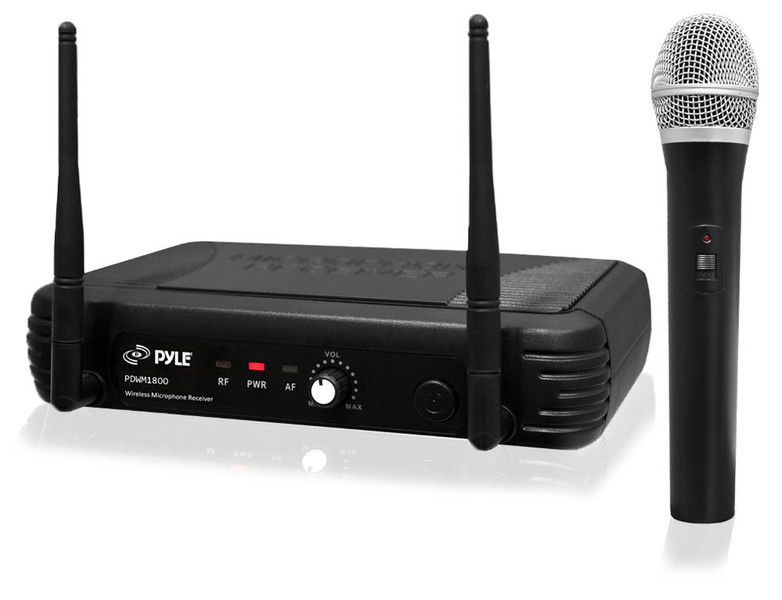 Pyle PDWM1800 Stage/performance microphone Wireless Black microphone