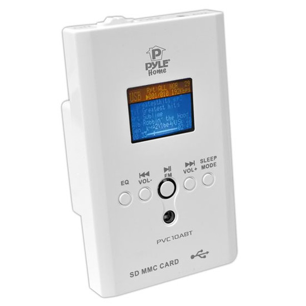 Pyle PVC10ABT AV transmitter & receiver Weiß Audio-/Video-Leistungsverstärker