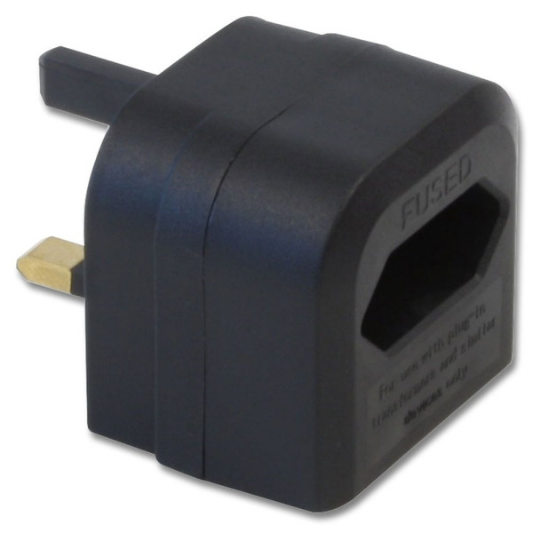 Lindy 73070 Black power plug adapter