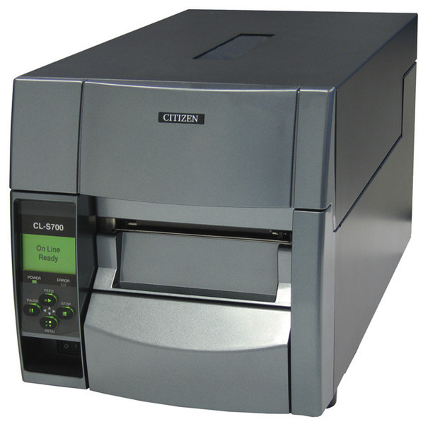 Citizen CL-S700 Direkt Wärme/Wärmeübertragung 203DPI Schwarz Etikettendrucker