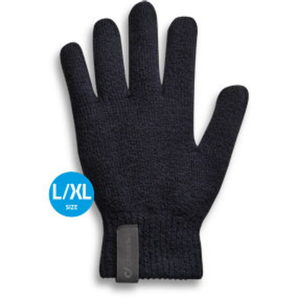 Cellular Line TOUCHGLOVESDDLXLBK Black touchscreen gloves