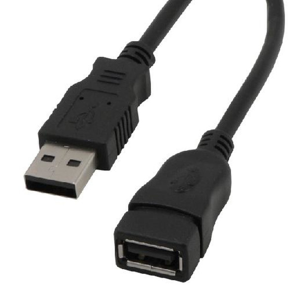 MCL USB 2.0 Type A m/f, 0.5m 0.5м USB A USB A кабель USB