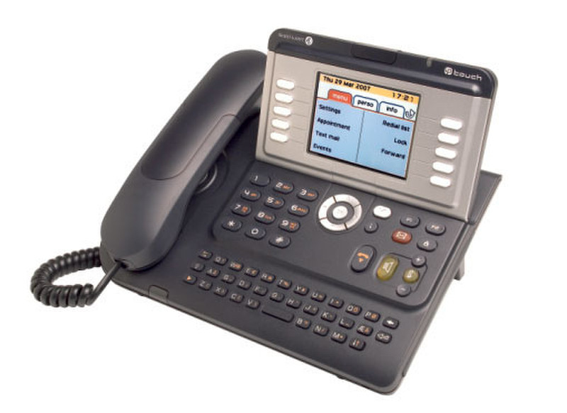 Alcatel-Lucent IP Touch 4068 Проводная телефонная трубка ЖК Серый