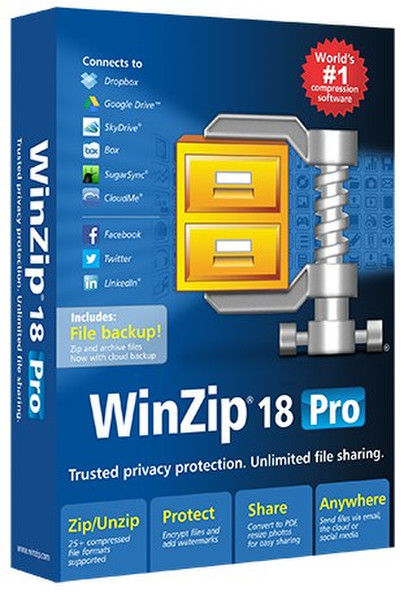 Corel WinZip 18 Pro, 1000-1999, EDU, ML