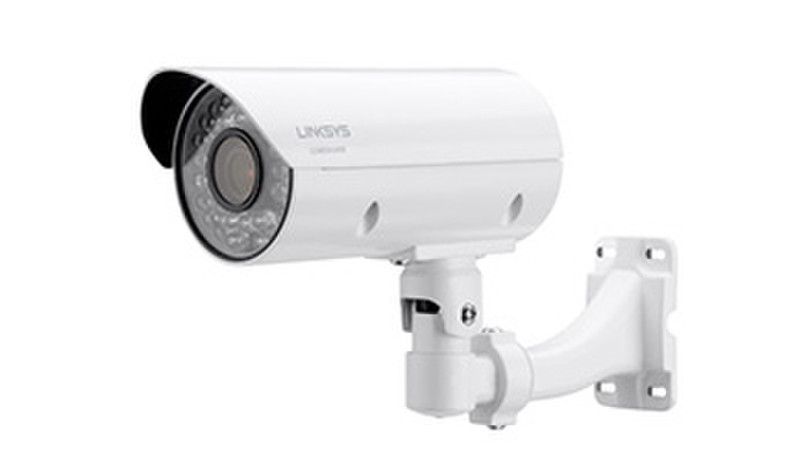 Linksys LCAB03VLNOD IP security camera Вне помещения Пуля Белый