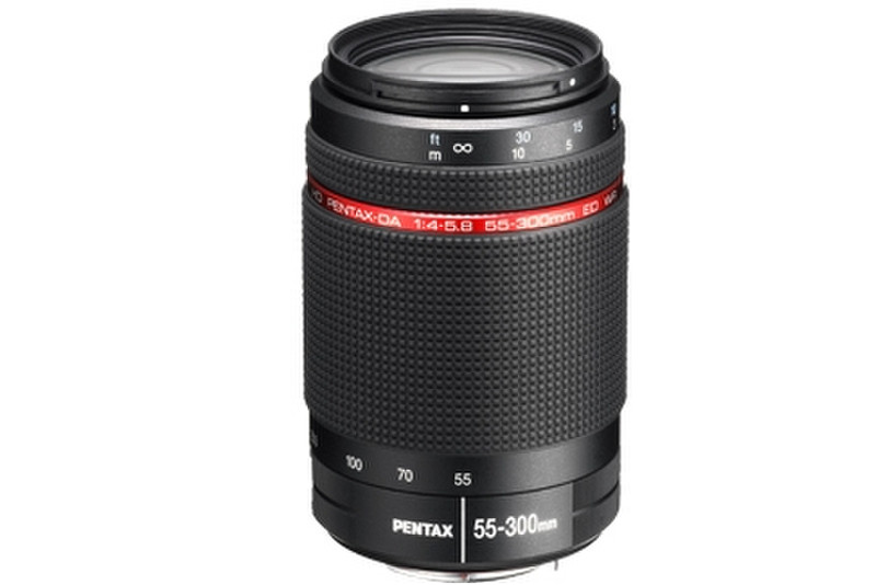 Pentax HD DA 55-300MM F4-5.8 ED WR SLR Super telephoto lens Черный