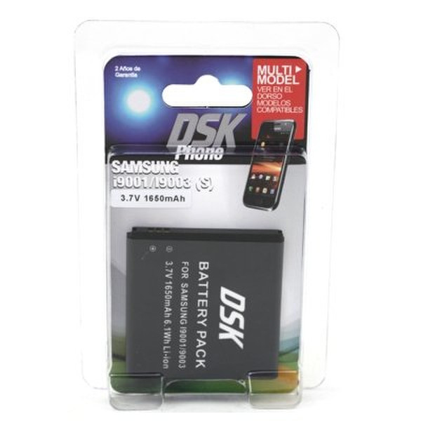 DSK 40201 Lithium-Ion 1650mAh 3.7V rechargeable battery