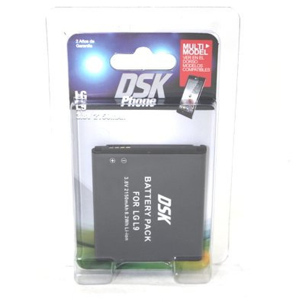 DSK 40216 Lithium-Ion 2150mAh 3.8V rechargeable battery