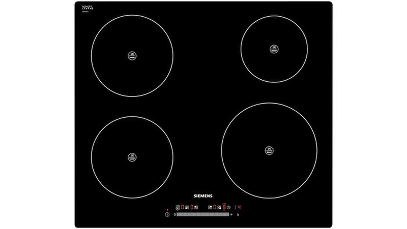 Siemens EH601FE17E built-in Electric induction Black hob