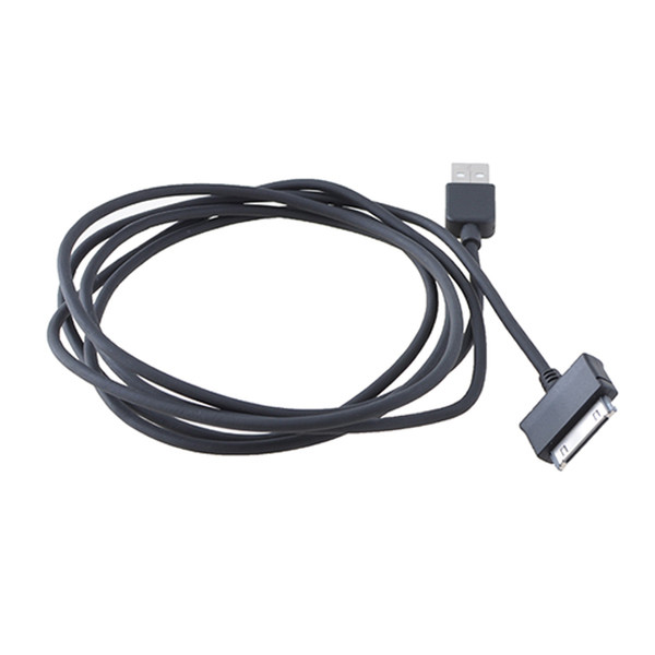CODi A01045 1.8m 30-pin USB Black mobile phone cable