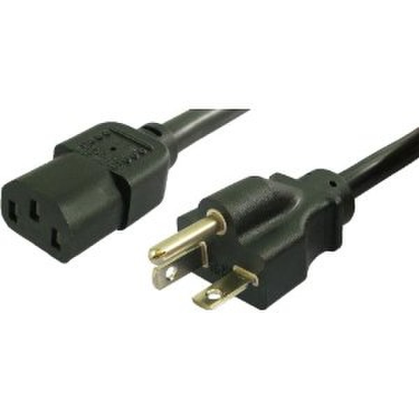 BAFO PC9A-1TD-00006F 1.8m NEMA 6-20P C13 coupler Black power cable