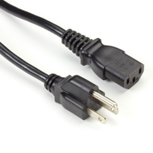 BAFO PC6A-20M-002.5M 2.5m JIS 8303 C12 coupler Black power cable