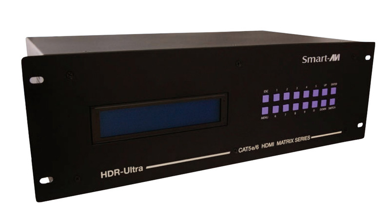 Smart-AVI HDRULT-0808 AV transmitter Черный