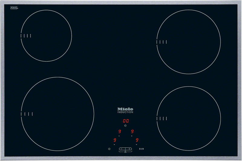 Miele KM 6118 built-in Induction Black
