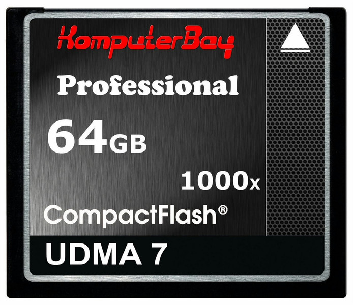 Komputerbay KB_64GB_COMPACTFLASH_1000X 64GB CompactFlash memory card