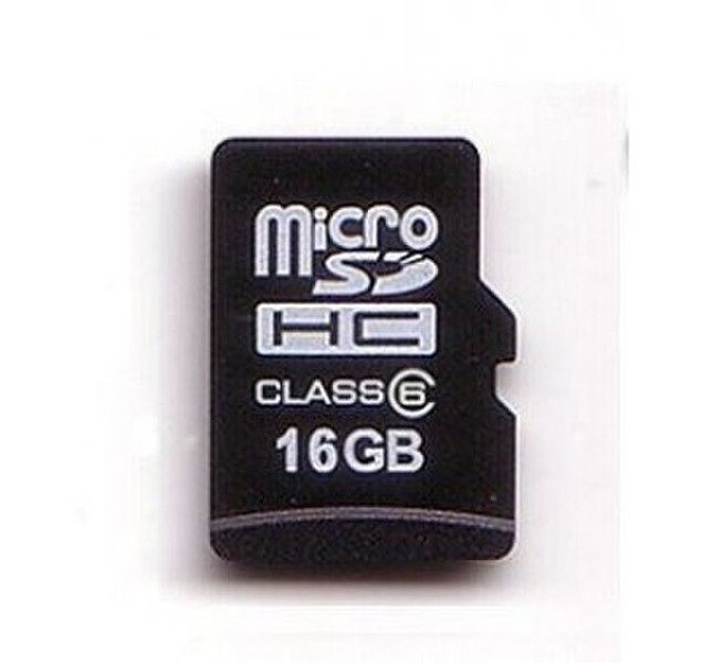 Komputerbay 16GB microSD/SDHC + Adapter 16GB MicroSDHC Class 6 memory card