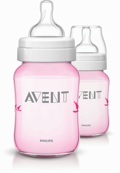 Philips AVENT SCF624/27 260ml Polypropylene (PP) Pink feeding bottle