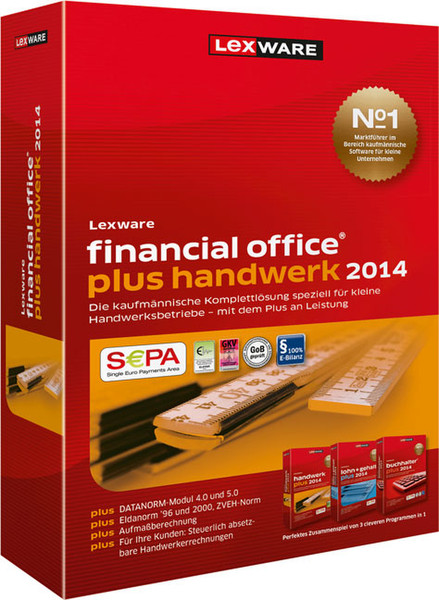 Lexware Financial Office Plus 2014 Handwerk