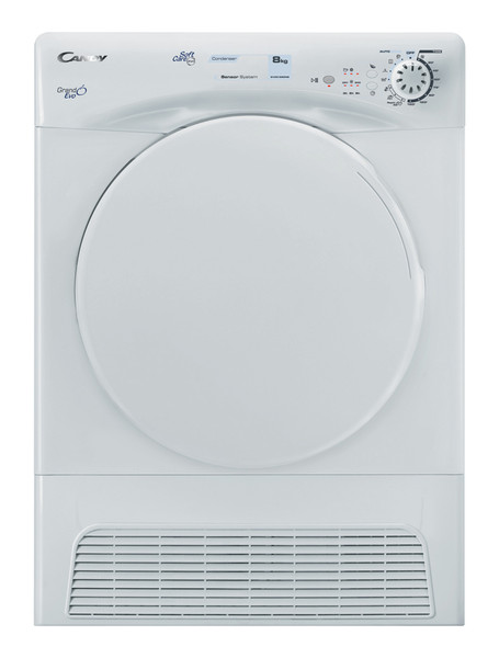 Candy EVOC 580NB-S freestanding Front-load 8kg B White tumble dryer