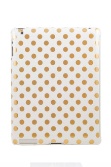 Uniea BC-DOTS-IPAD3-W-GOLD Gold,White