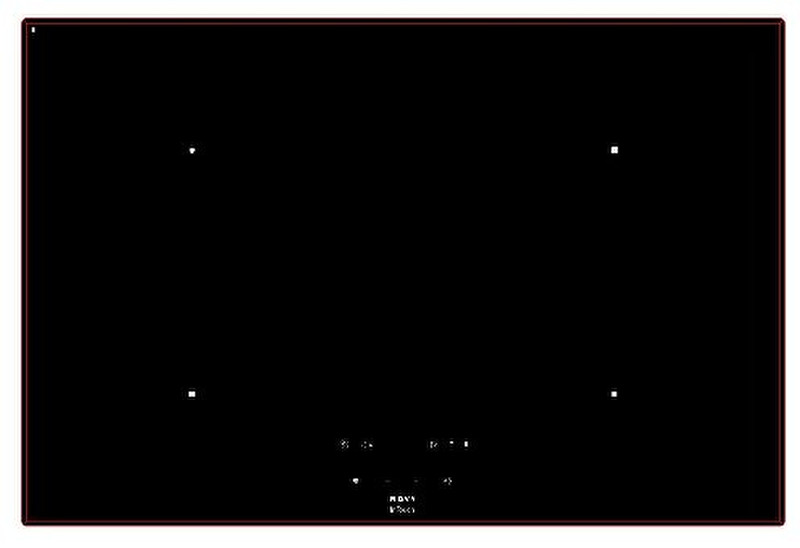 NOVY Inductie Comfort built-in Electric induction Black