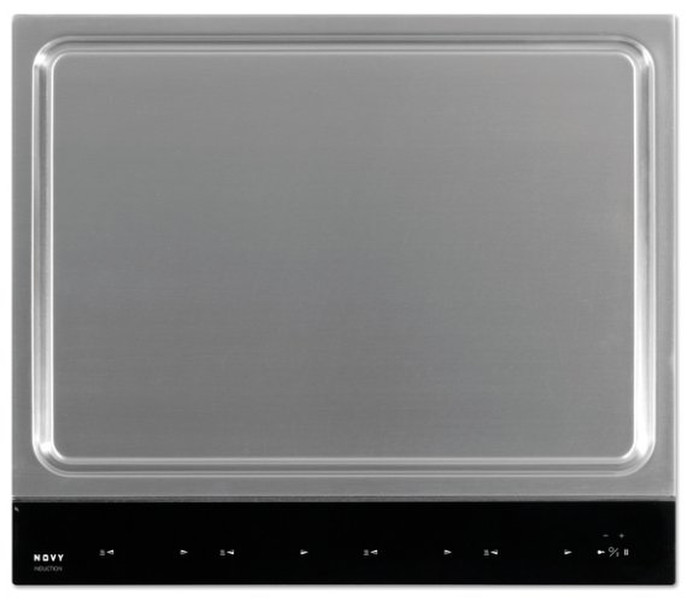 NOVY Teppan Yaki built-in Electric induction Black,Stainless steel