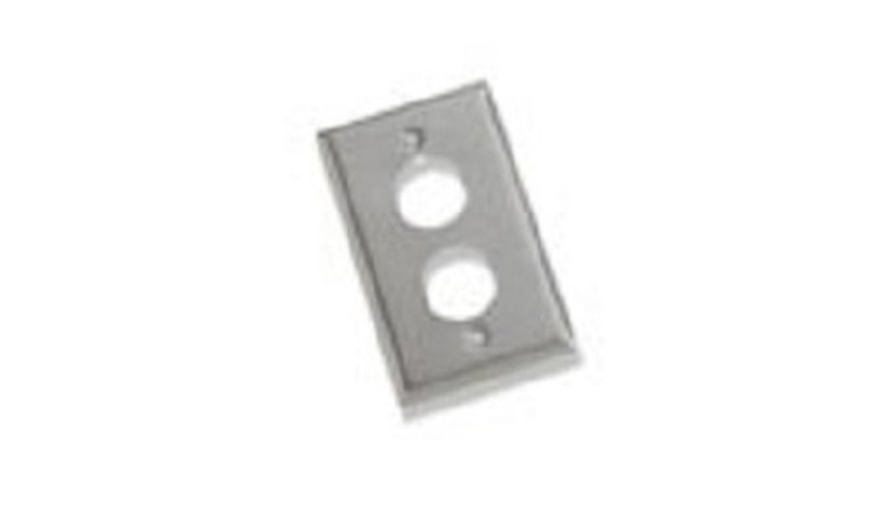 TE Connectivity 1479594-2 Grey switch plate/outlet cover