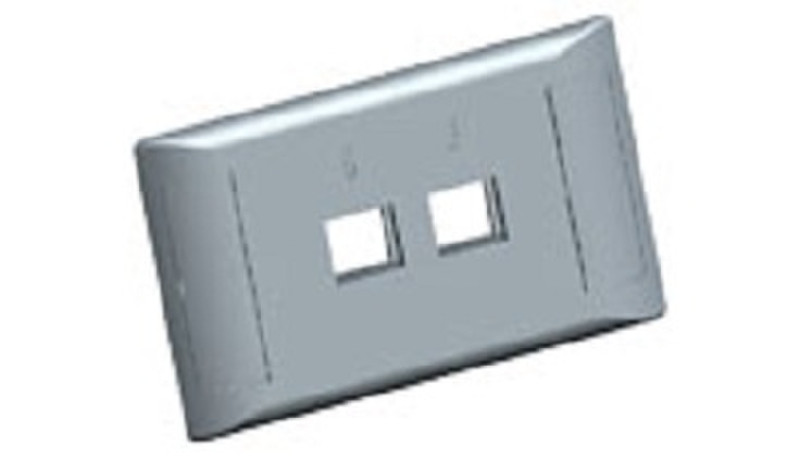 TE Connectivity 2111009-3 White switch plate/outlet cover