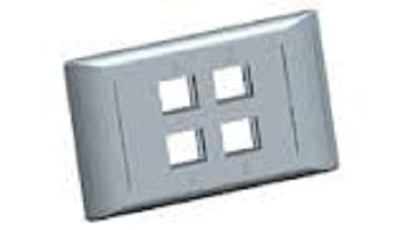 TE Connectivity 2111011-3 White switch plate/outlet cover