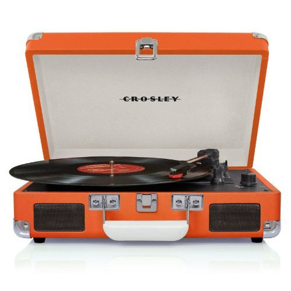 Crosley CR8005A Belt-drive audio turntable Оранжевый