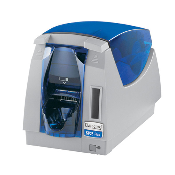 DataCard SP25 Plus Dye-sublimation/Resin Thermal transfer Colour 300 x 300DPI Blue,Grey plastic card printer