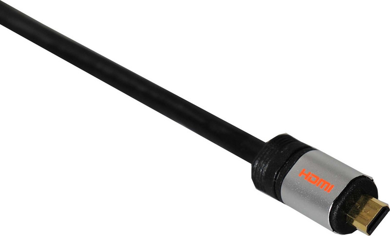 Mercodan 2.0m HDMI - Micro-HDMI 2м HDMI Micro-HDMI Черный