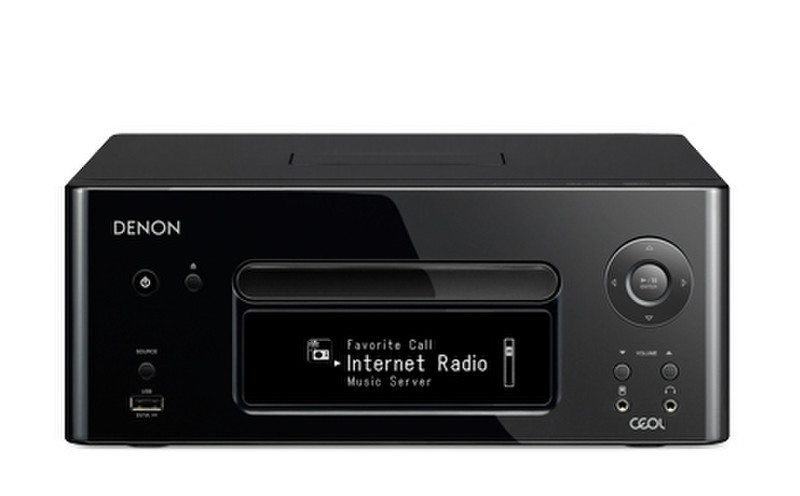 Denon RCD-N8 Подключение Ethernet Wi-Fi Черный цифровой аудиостриммер