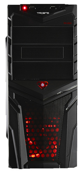 Mars Gaming MC2 Midi-Tower Black computer case