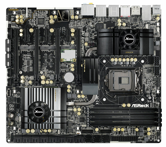 Asrock Z87 Extreme11/ac Intel Z87 Socket H3 (LGA 1150) Erweitertes ATX Motherboard