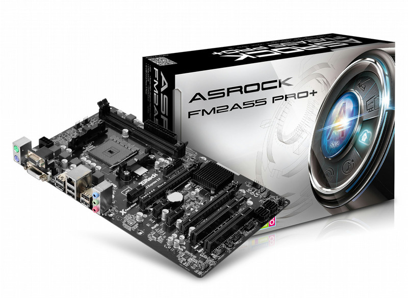Asrock FM2A55 Pro+ AMD A55 FCH Socket FM2+ ATX