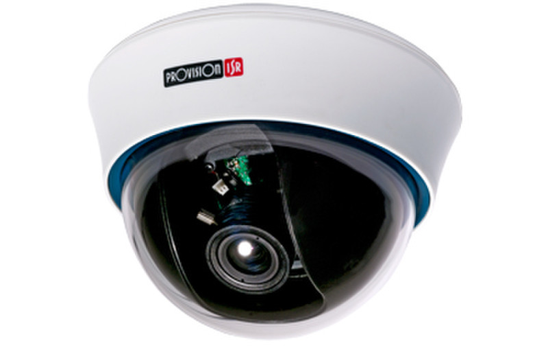 Provision-ISR DX-372CSVF CCTV security camera Для помещений Dome Белый камера видеонаблюдения