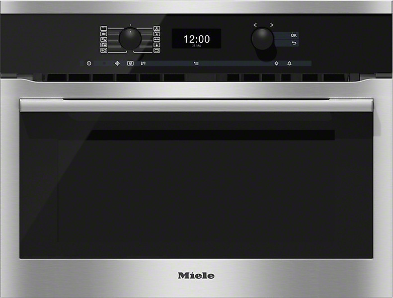 Miele H 6300 BM Electric 43L 2200W Black,Stainless steel