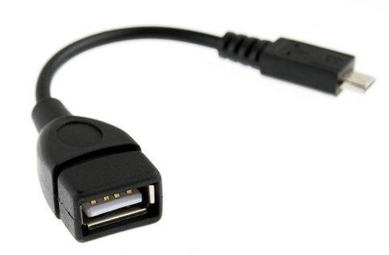 Generic PB18886 Micro-USB B Gleichstrom Schwarz USB Kabel