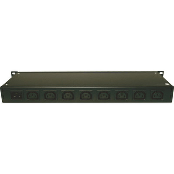 Gude 8090 8AC outlet(s) 1U Black power distribution unit (PDU)