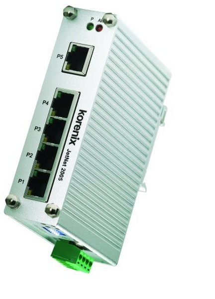 Korenix JetNet 2005 L2/L3 Fast Ethernet (10/100) Белый