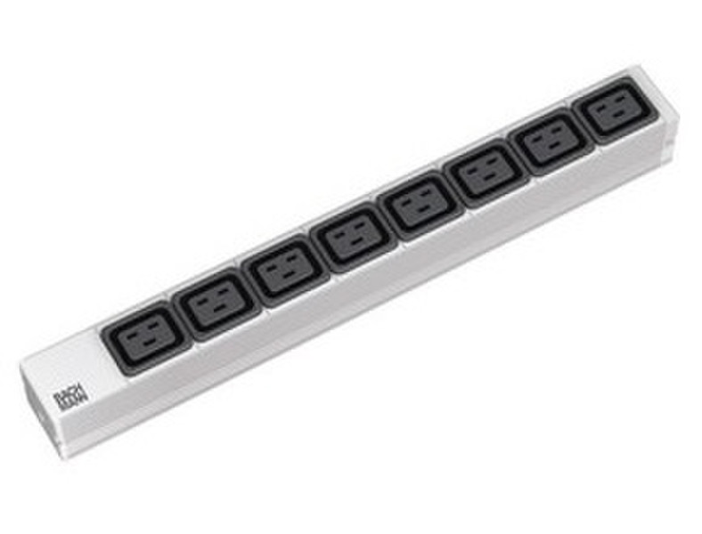 Bachmann 333.815 8AC outlet(s) 1U Black,Grey,Silver power distribution unit (PDU)