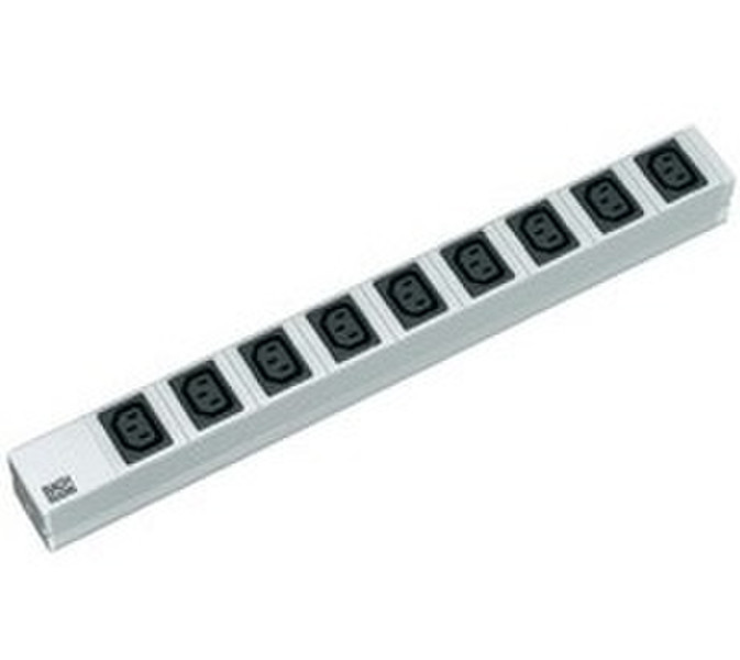 Bachmann 333.539 9AC outlet(s) 1U Black,Grey,Silver power distribution unit (PDU)
