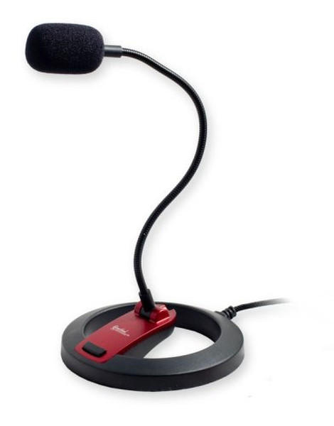 Connectland CL-ME-606 PC microphone Wired Black,Red microphone