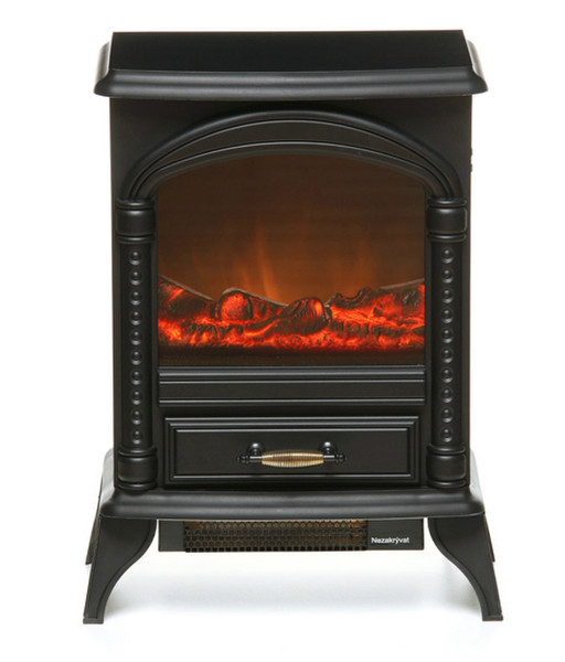 Guzzanti GZ 352 Freestanding fireplace Electric Black fireplace